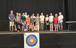 Nos jeunes archers à la pointe