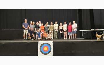 Nos jeunes archers à la pointe