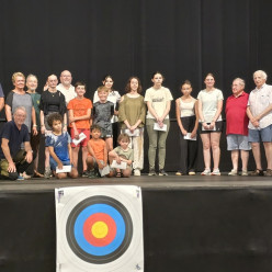 Nos jeunes archers à la pointe